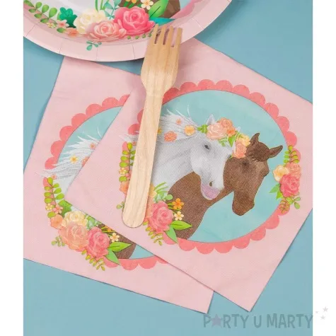 serwetki konie pd horse pd party 33 cm 16 szt