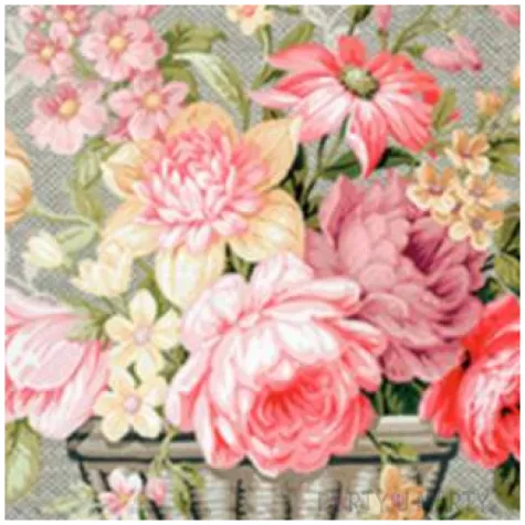 serwetki krolewski bukiet paw 33 cm 20 szt