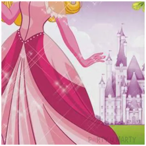 serwetki ksiezniczka maki 33 cm 20 szt