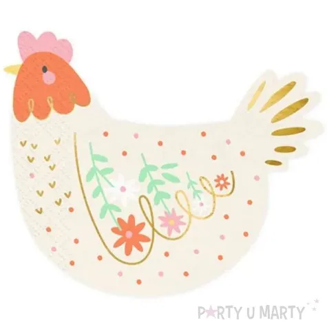 serwetki kurka partydeco 16x13 cm 20 szt