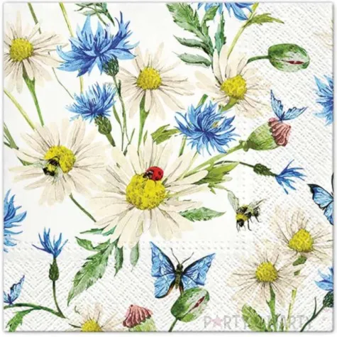 serwetki kwiaty paw 33 cm 20 szt