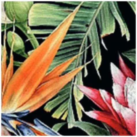 serwetki kwiaty tropikalne paw 33 cm 20 szt