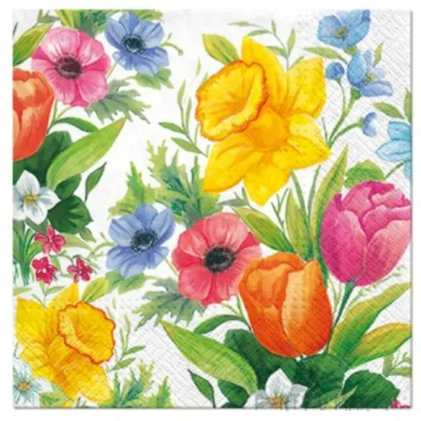 serwetki kwiaty wiosenne paw 33 cm 20 szt