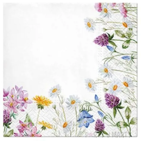 serwetki kwiecista ramka paw 33 cm 20 szt