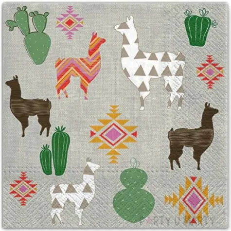 serwetki lama paw 33 cm 20 szt