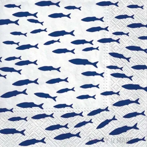 serwetki lawica ryb paw 33 cm 20 szt