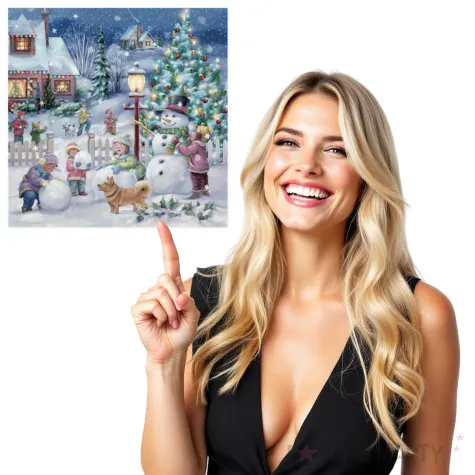 serwetki lepienie balwana na wsi maki 33 cm 20 szt