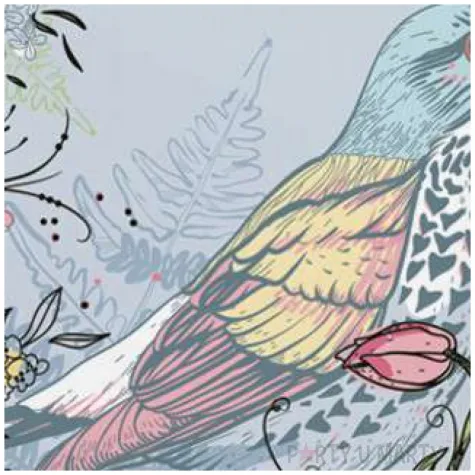 serwetki lesny ptak maki 33 cm 20 szt