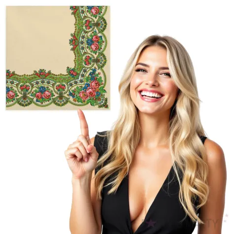 serwetki ludowe polski wzor goralski maki 33 cm 20 szt