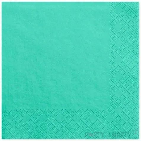 serwetki lunch classic mietowe ciemne 33 cm 20 szt