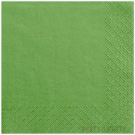 serwetki lunch classic zielone trawiaste 33 cm 20 szt