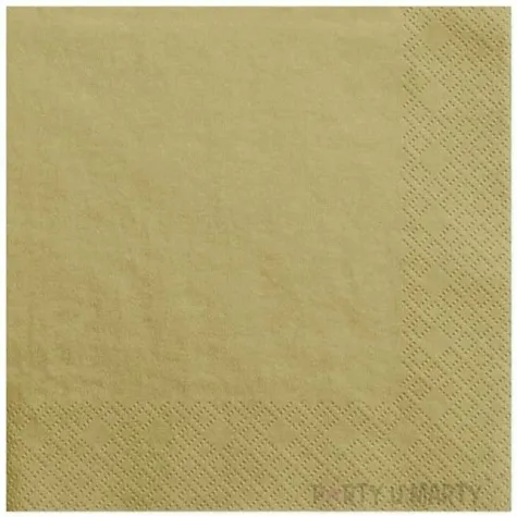 serwetki lunch classic zlote 33 cm 20 szt