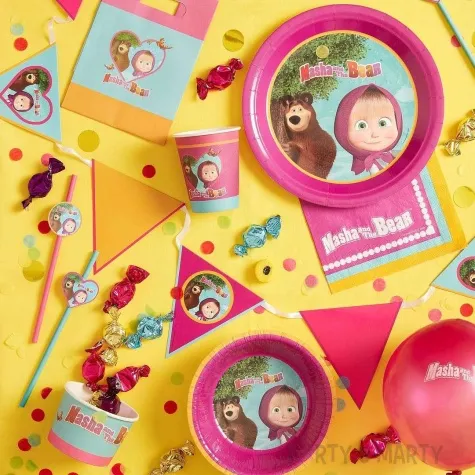 serwetki masha and the bear masha i niedzwiedz smiffys 33 cm 20 szt