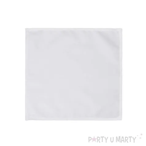 serwetki materialowe biale 35x35 cm 25 szt