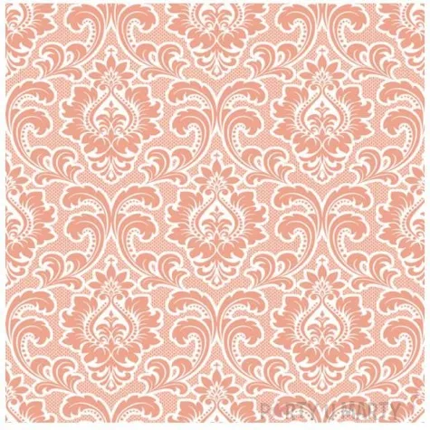 serwetki meandryczny wzor pomaranczowe maki 33 cm 20 szt