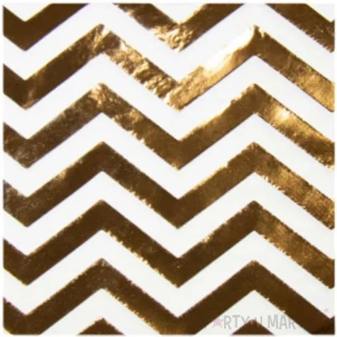 serwetki metalic rozowe zlote folat 33 cm 20 szt