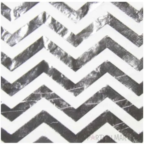 serwetki metalic srebrne folat 33 cm 20 szt