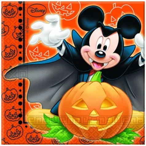 serwetki myszka mickey halloween procos 33 cm 20 szt