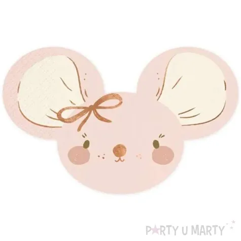 serwetki myszka partydeco 16x10 cm 20 szt