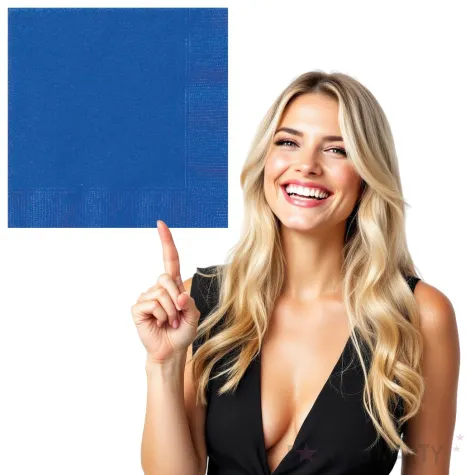 serwetki neonowe niebieskie godan 33 cm 20 szt