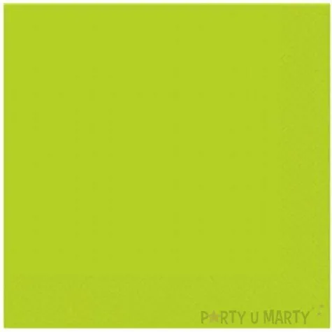 serwetki neonowe zielone godan 33 cm 20 szt