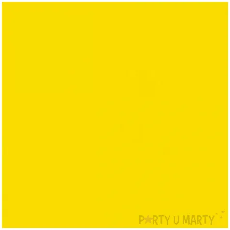 serwetki neonowe zolty godan 33 cm 20 szt