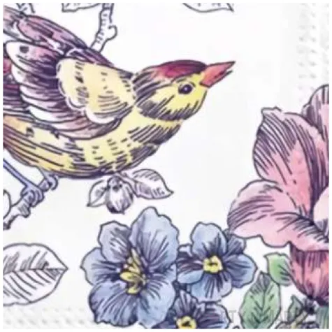 serwetki ogrod marzen paw 25 cm 20 szt