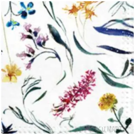 serwetki pamietne kwiaty paw 33 cm 20 szt