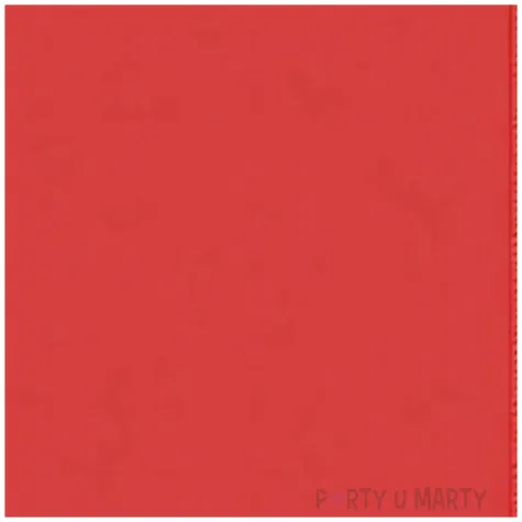 serwetki papierowe apple red czerwony amscan 33 cm 20 szt