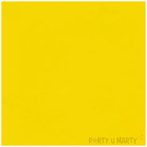 serwetki papierowe buttercup zolty amscan 33cm 20 szt