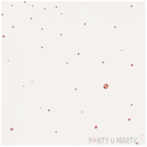 serwetki papierowe celebrate kropki bialy 33 cm 20 szt