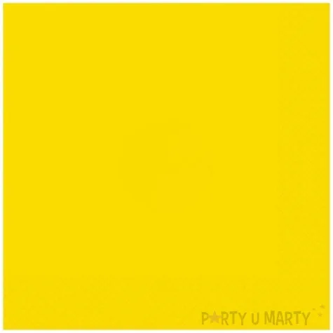 serwetki papierowe classic zolty unique 25 cm 20 szt