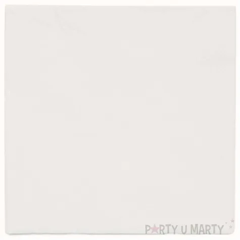 serwetki papierowe coconut bialy amscan 33 cm 20 szt