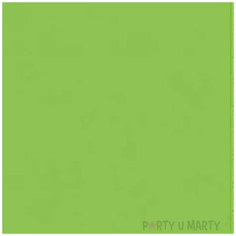 serwetki papierowe kiwi green zielony amscan 33 cm 20 szt