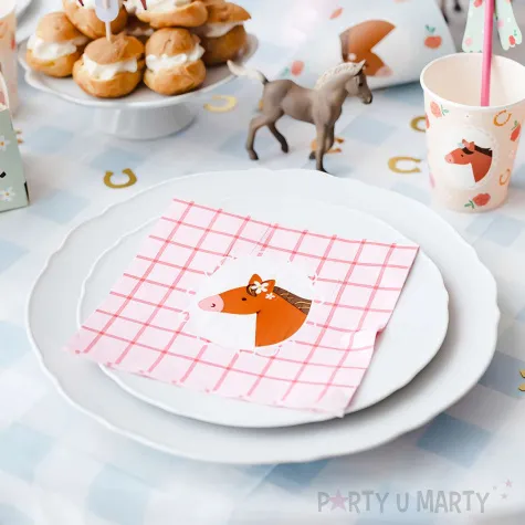 serwetki papierowe konie partydeco 33 cm 12 szt