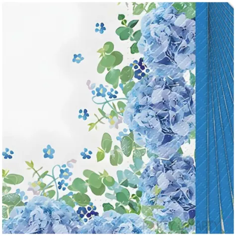 serwetki papierowe kwiaty niezapominajki paw 33 cm 20 szt