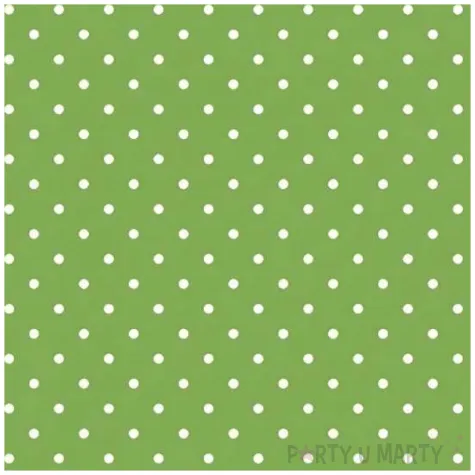 serwetki papierowe male groszki zielony maki 33 cm 20 szt