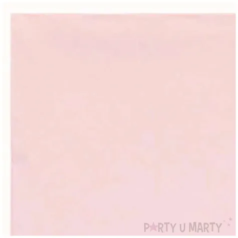 serwetki papierowe marshmallow rozowy amscan 33 cm 20 szt