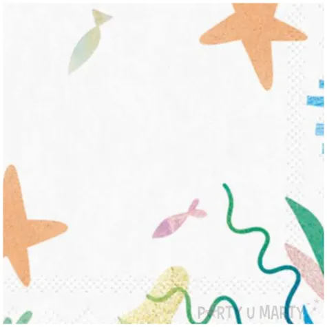 serwetki papierowe podwodne zwierzeta ocean partypal 33 cm 10 szt