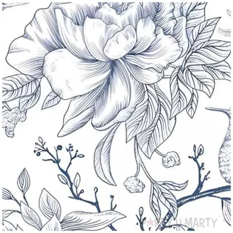 serwetki papierowe ptaki na drzewie maki 33 cm 20 szt