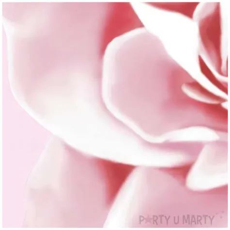 serwetki papierowe roze rozowy procos 33 cm 20 szt