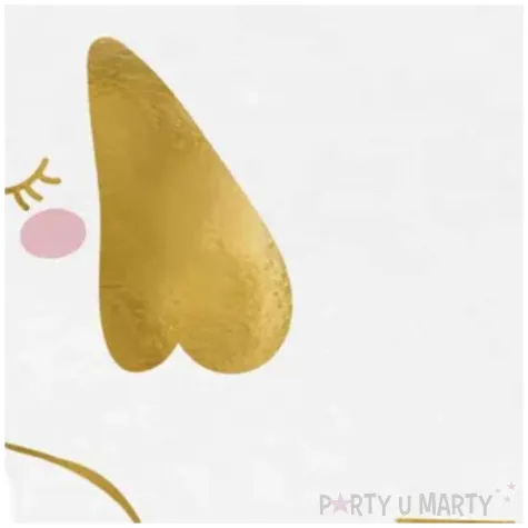 serwetki papierowe slonik bialy partydeco 33 cm 12 szt