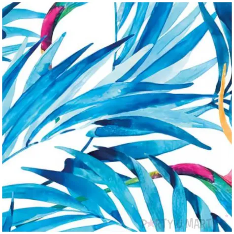 serwetki papierowe tropikalne rosliny procos 33 cm 20 szt