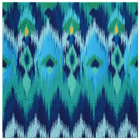 serwetki pawie piora paw 33 cm 20 szt