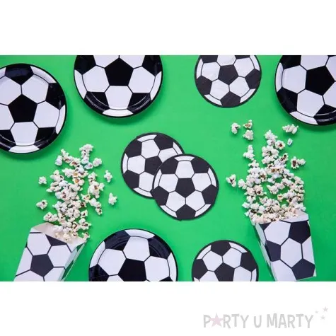 serwetki pilka nozna czarnobiale partydeco 20szt