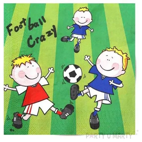 serwetki pilkarskie szalenstwo fyasa 33cm 20 szt