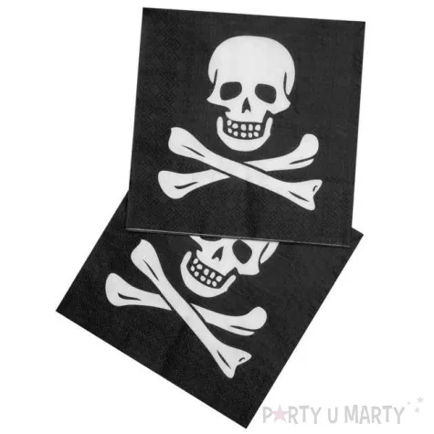 serwetki pirat 33 cm boland 12 szt