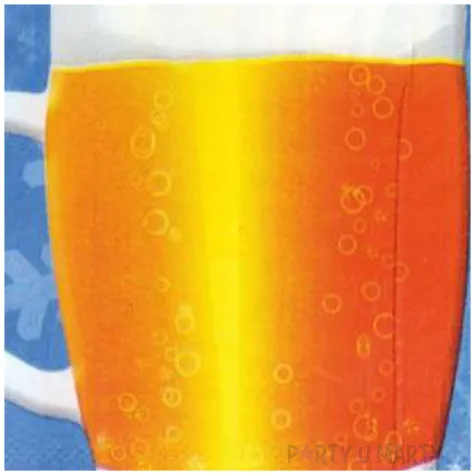 serwetki piwo funny fashion 33 cm 16 szt