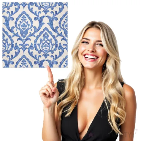 serwetki portugalski ornament paw 33 cm 20 szt