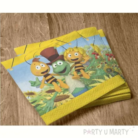 serwetki pszczolka maja i przyjaciele party factory 33x33 cm 20 szt